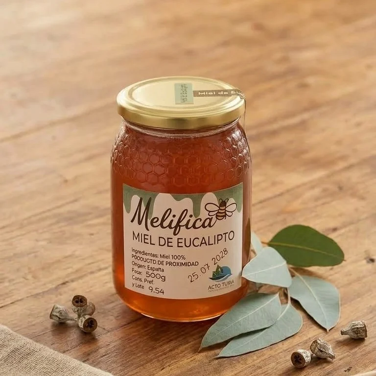 Miel cruda de eucalipto